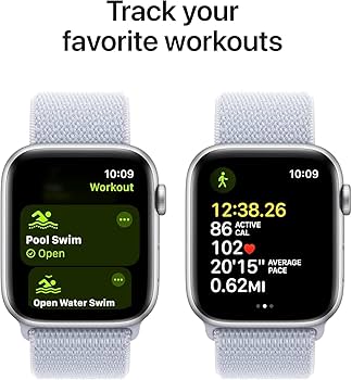 Amazon.com: Apple Watch SE (2nd Gen) [GPS, 44mm] - Silver