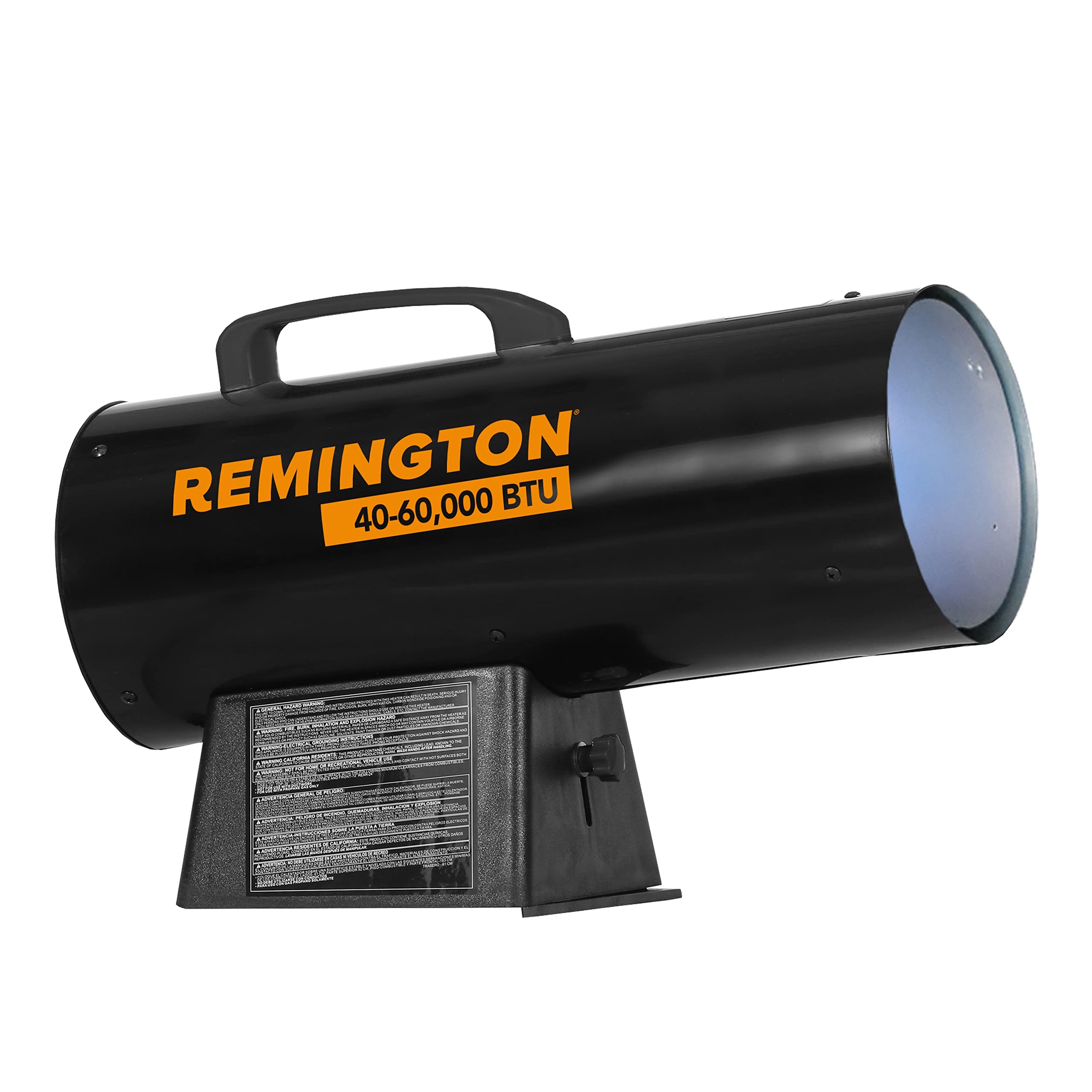 Remington 60,000 BTU LP Propane Forced Air Heater with Variable Output | For Garages, Barns and Workshops (REM-60V-GFA-B)