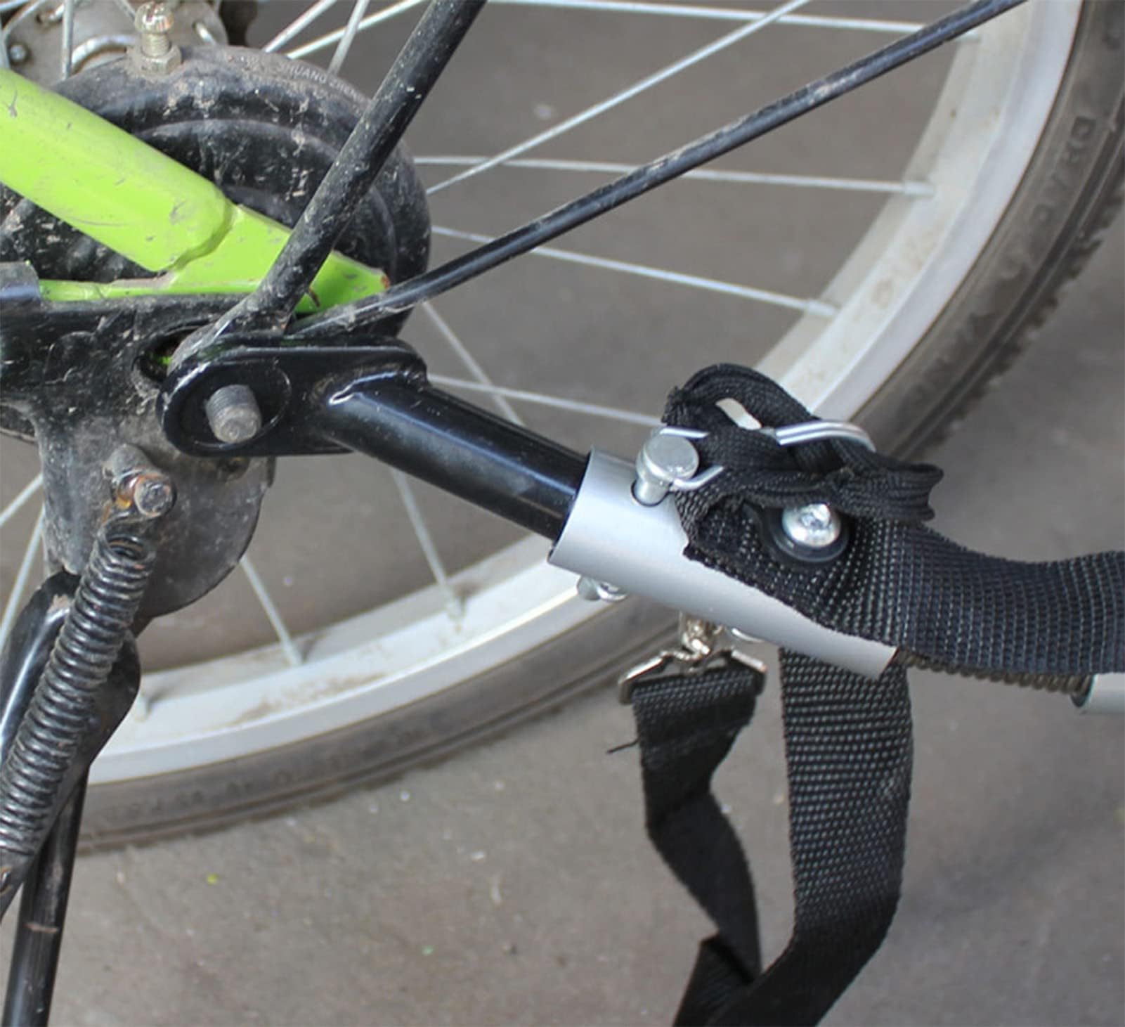 Fahrradanhänger Kupplung, Fahrrad AdapterFahrrad Anhängerkupplung Mit Sicherungsstift Hundeanhänger Fahrradkupplung für Fahrrad-kinderanhänger Kinderwagen Lastenanhänger