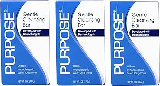 Gentle Cleansing Bar, 6 Ounces (Pack of 3)