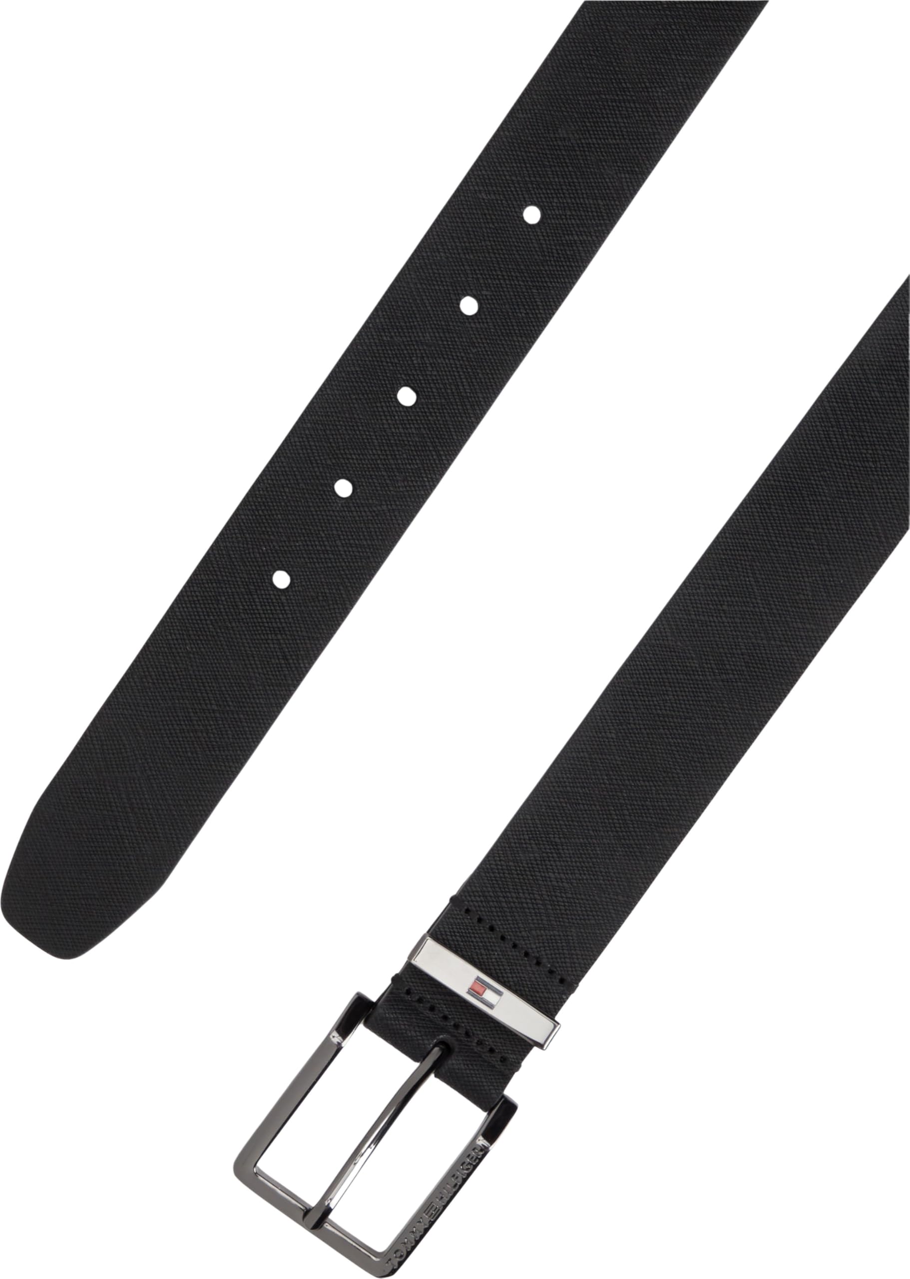 Tommy Hilfiger Herren Oliver Saffiano 3.5 Am0am14573 Fester Gürtel (1er Pack)