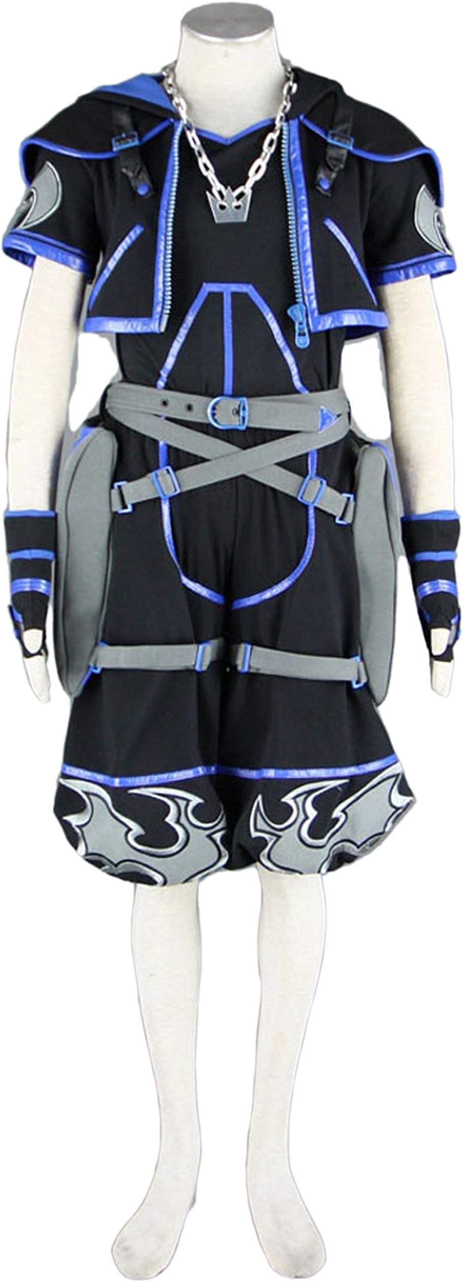 Going Coser Kingdom Hearts Anti Sora Cosplay Costume (Large, Multi)