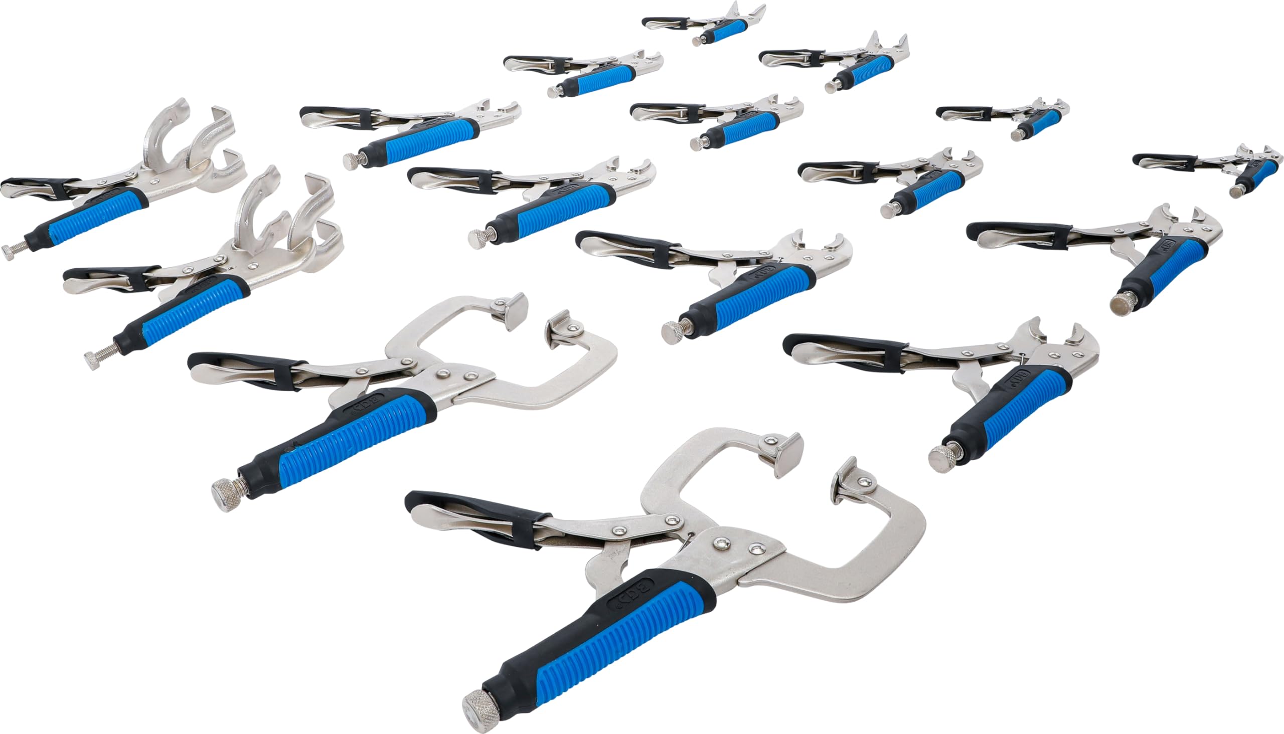 BGS 4495 | Juego de alicates grip | 16 piezas