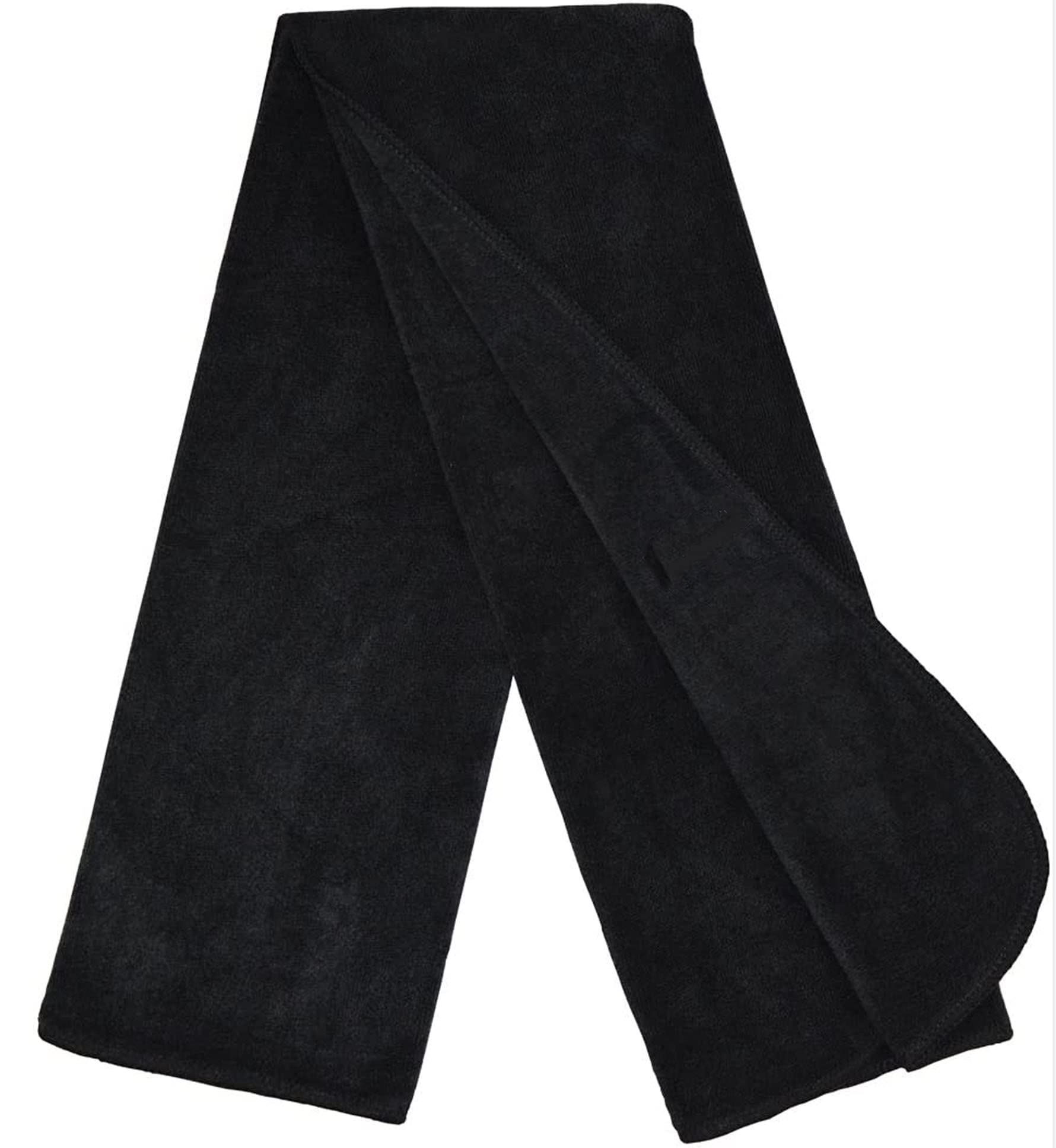 BW&HM Serviette Sport Musculation Microfibre Serviette de Sport Homme Gym Fitness Sechage Rapide Absorbant Femme 40 x80 cm Lot de 3 Noir