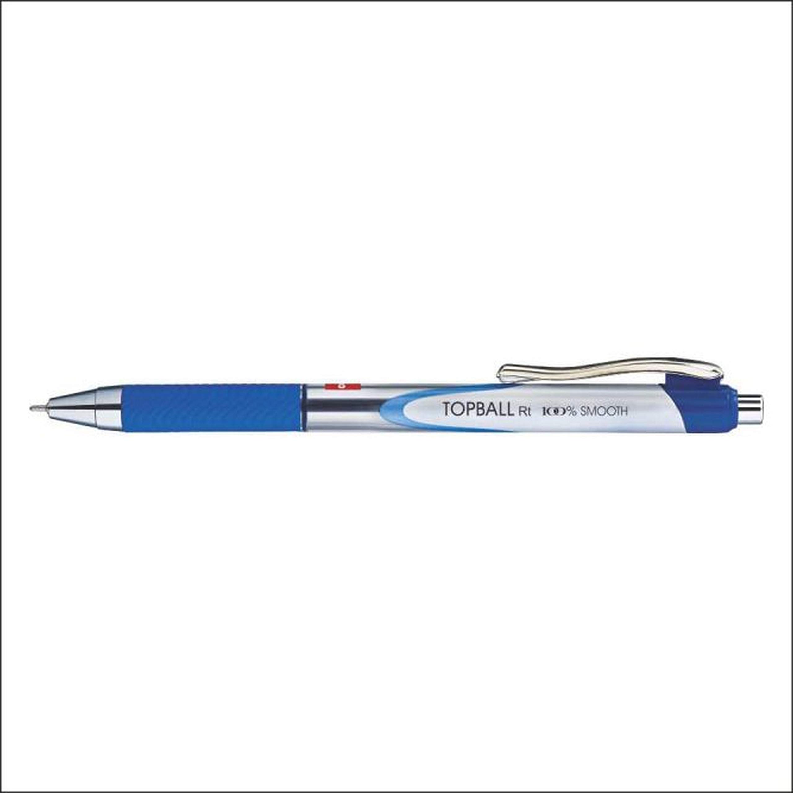 Cello Liquiball Kugelschreiber Blau - 10er Pack, 1 Mm Spitze, Für Gleichmäßiges Schreiben