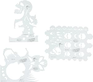Artool Skullmaster Airbrush Templates - Freehand Stencils For Artists & Hobbyists