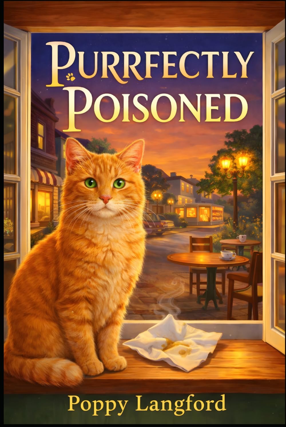 Purrfectly Poisoned: A Ginger Whisk Mystery (The Marmalade Café Mysteries)
