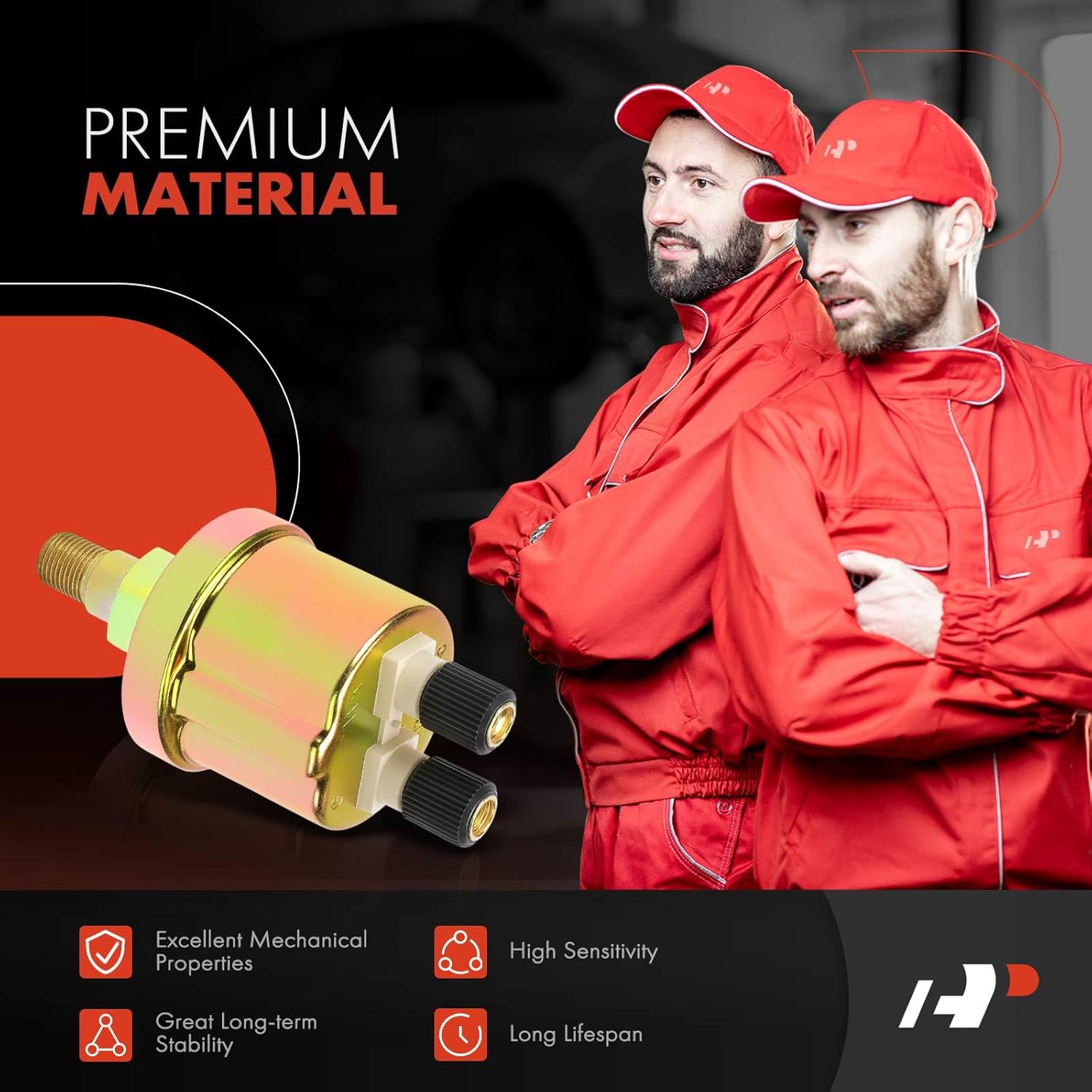 A-Premium Oil Pressure Sensor Compatible with Cummins 4BT 6BT 3.9 ISB QSB B 5.9