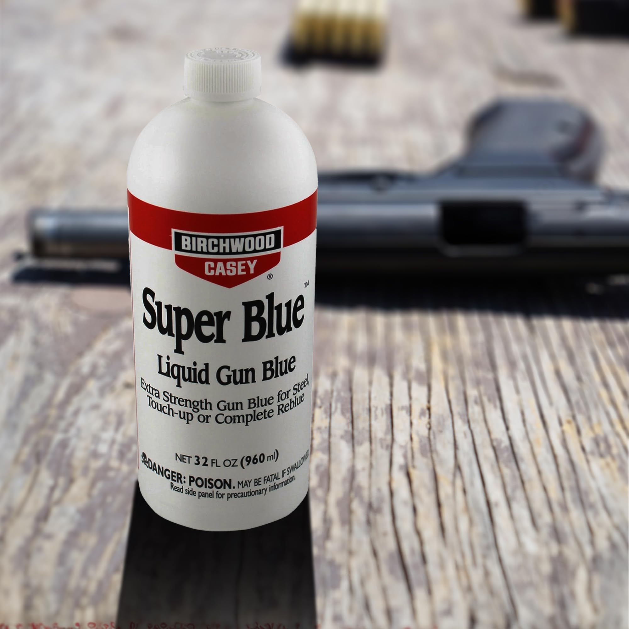 Birchwood Casey Super Blue Liquid Gun, 32-Ounce, Gunsmithing Tools