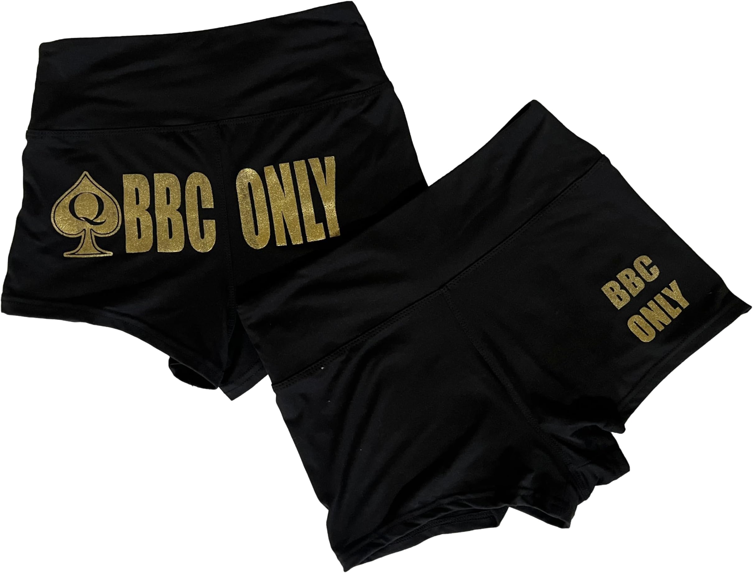 BBC Only Yoga Shorts - Booty Shorts for Queen of Spades
