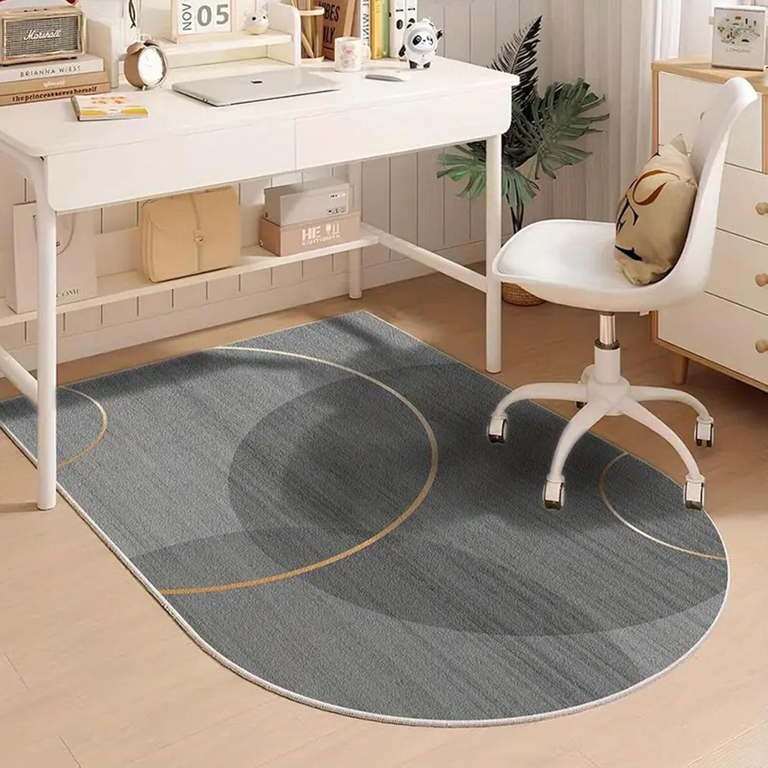 SSDDLZEQ Premium durable range Multifunctional Protective Mat For Gaming, Study And Office Use(Grey,90x120cm)