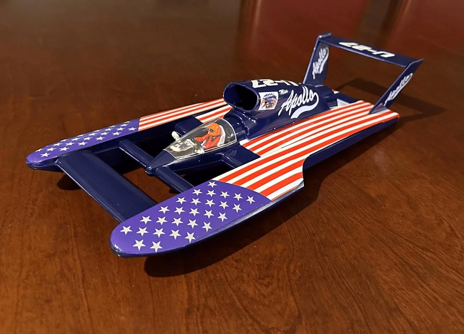2025- New 1/25th Scale Miss Apollo Mechanical Unlimtd Hydroplane Boat Model kit