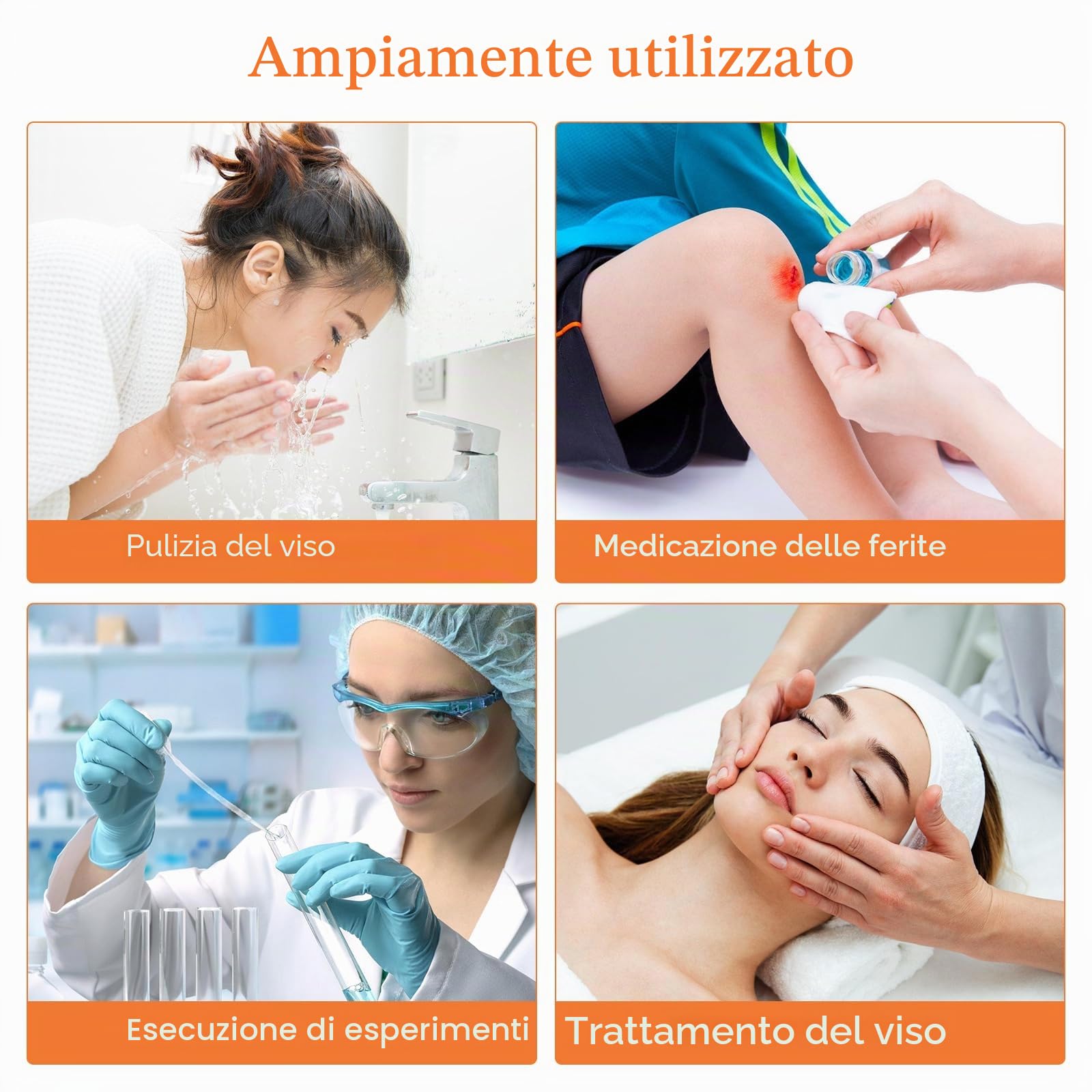 200pcs Non Tessuto Garza Spugna Medicale Spugne Di Cura Della Ferita Della Pelle Garza Di Primo Soccorso Forniture