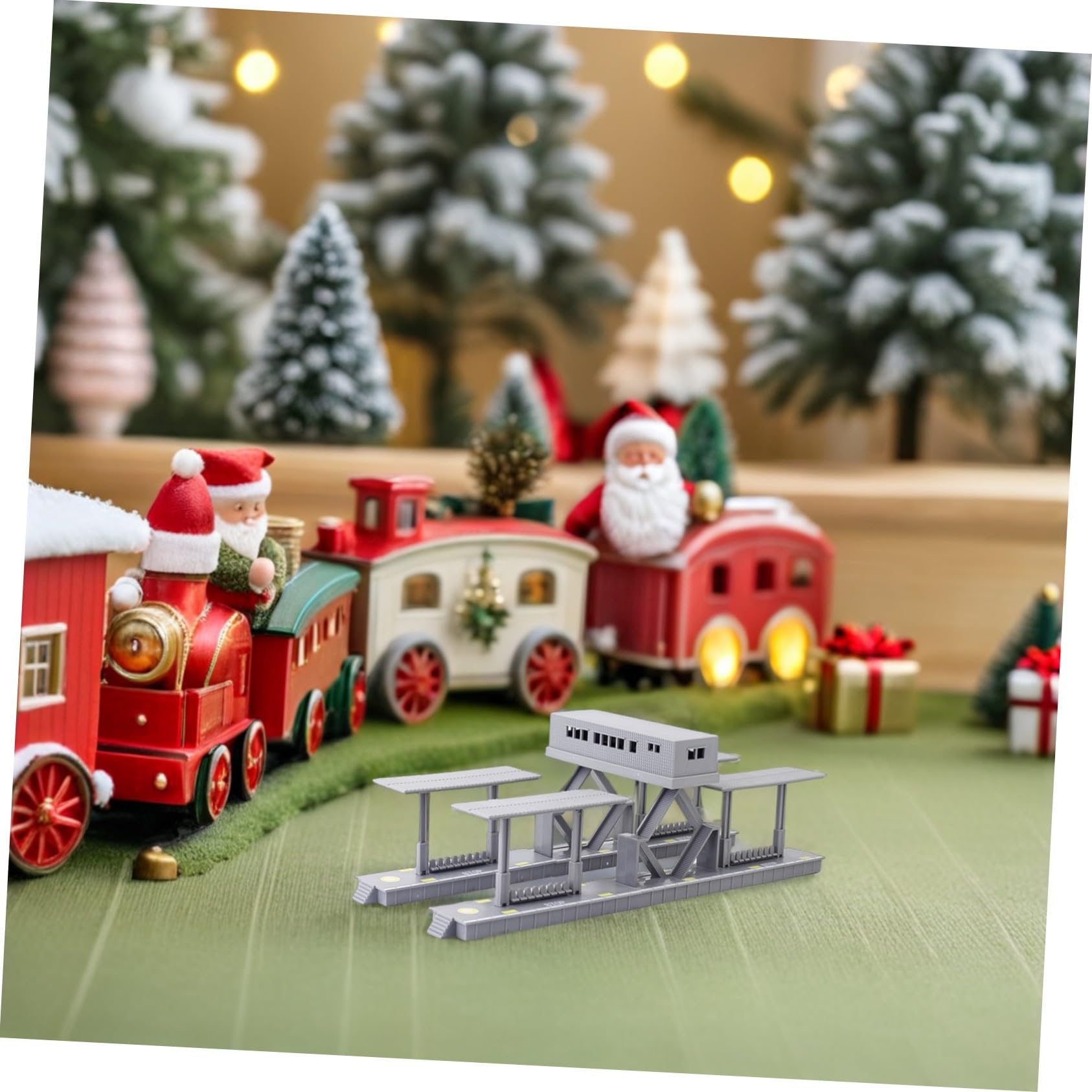 1 Satz Eisenbahn Gleisbauset für Sandtisch Modelldekorationen