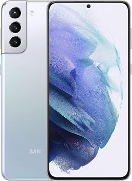 Samsung Galaxy S21 Plus 5G Phantom Silver Smartphone SIM Free Android Mobile Phone Dual Sim (Single Sim+ e-Sim) (Renewed