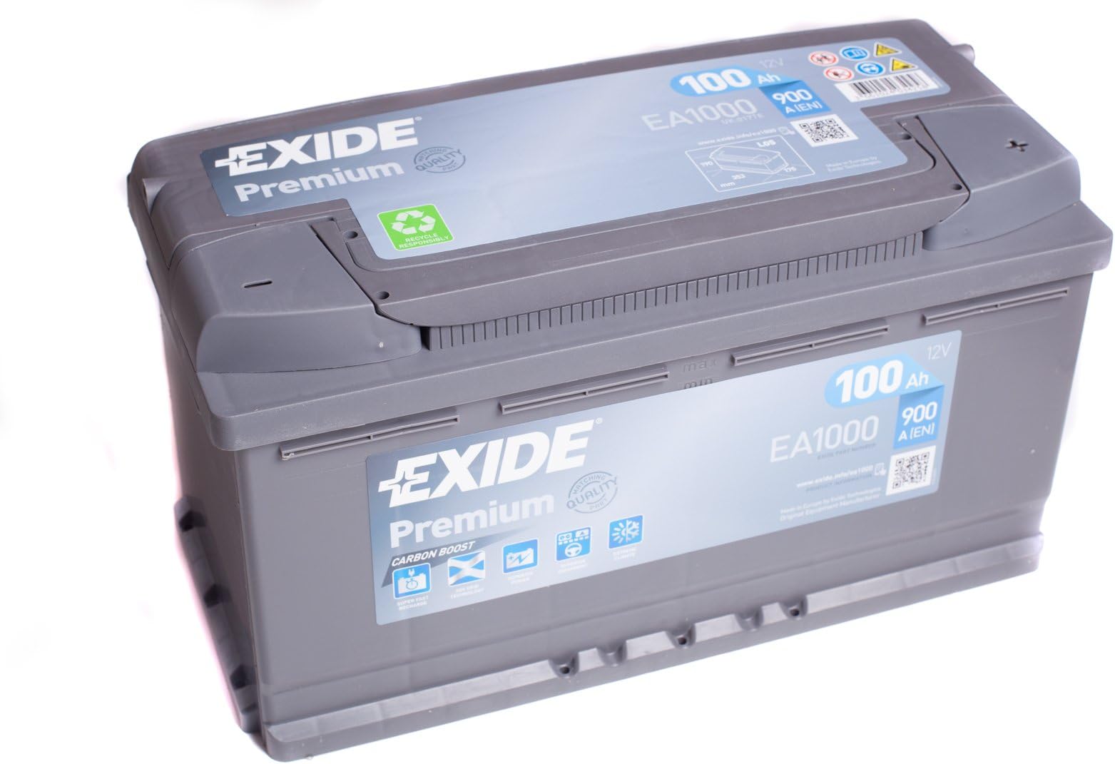 EA1000 Exide Premium Car Battery 017TE
