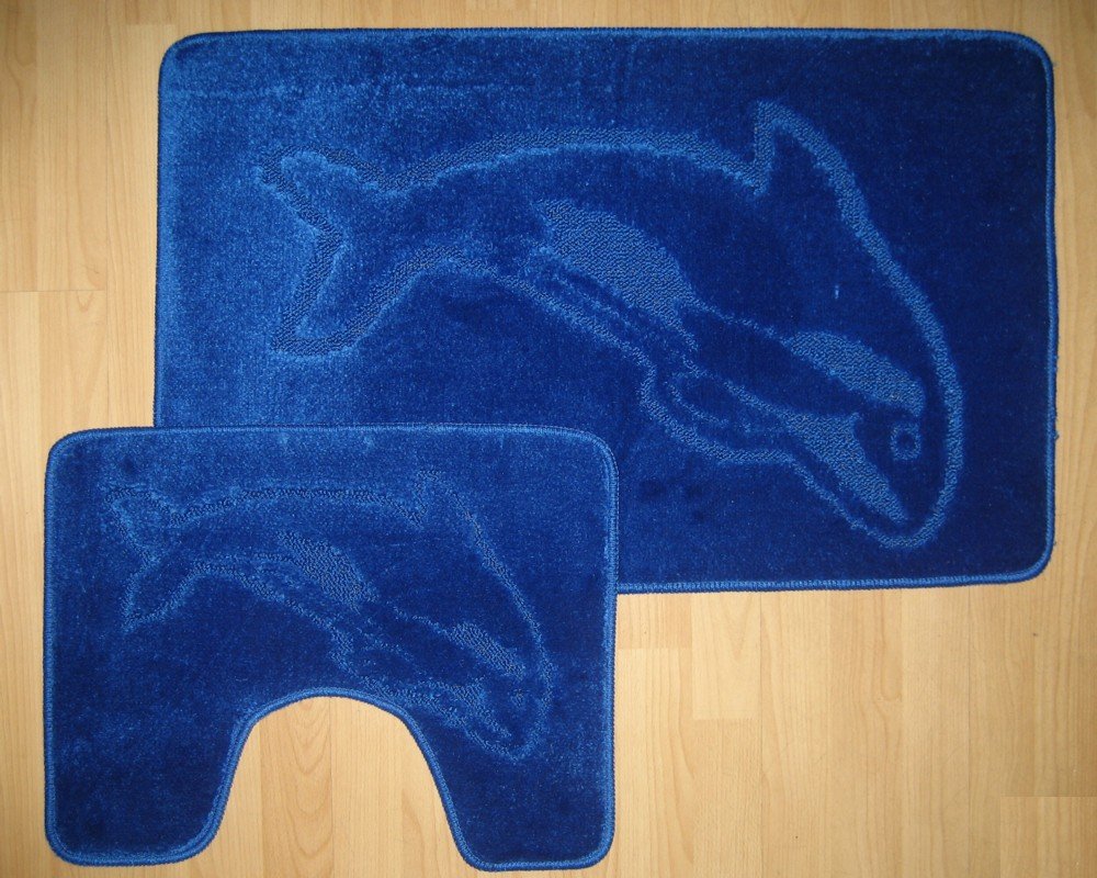 Artistic Fashionista 2pcs Dolphin Design Bath Set Non Slip Absorbable |  Desertcart Seychelles, image size:1000x800