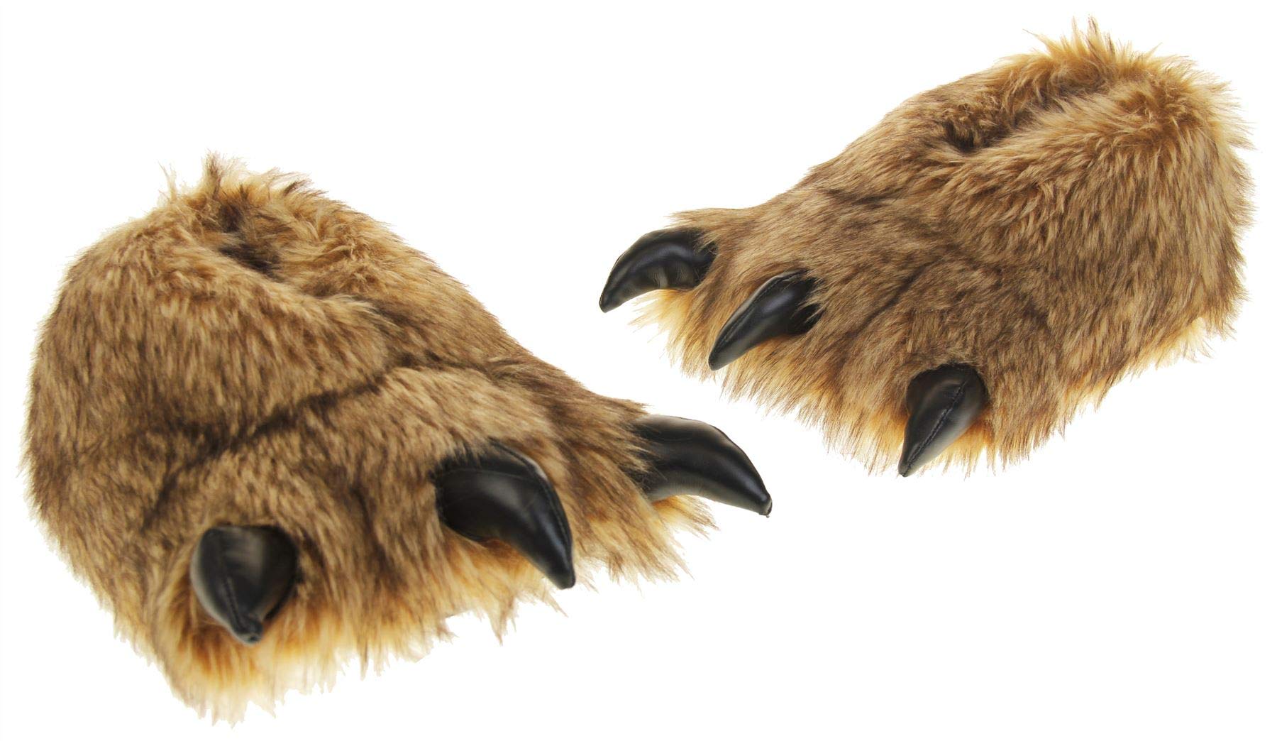 Dunlop Hombre Piel de Imitación Monstruo Garra Novedad Pantuflas