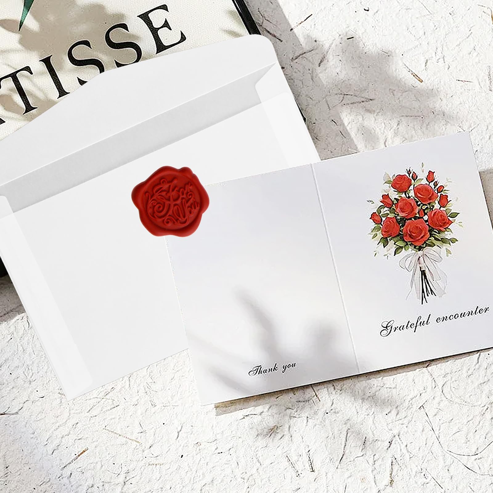 Confezione da 50 buste trasparenti, 125 × 185 mm, senza finestra, per matrimoni, biglietti di auguri, cartoline, inviti