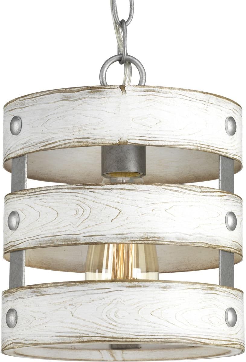 Gulliver Collection 1-Light Coastal Pendant Light Galvanized
