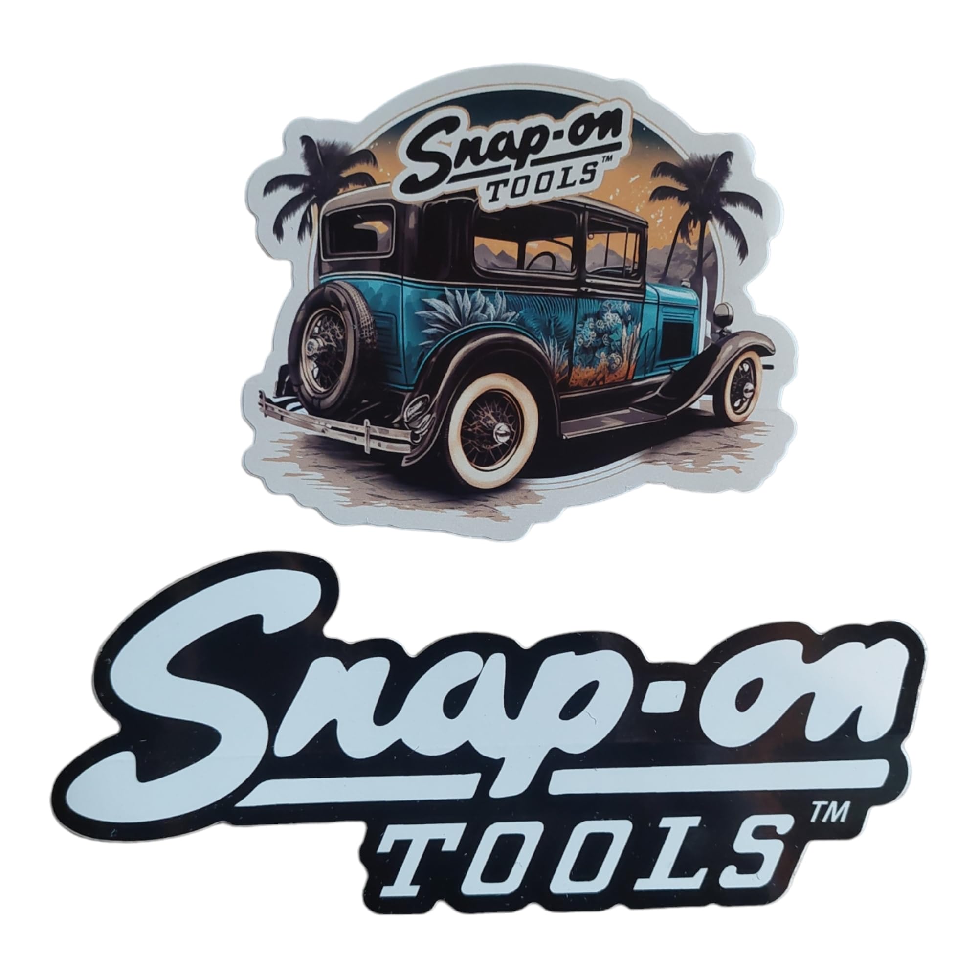 Generic 2 Snap On Tools Vinyl Hardhat Decals