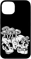 Vista 7 de Skull Goth Gothic Occult Emo Satanic Mushroom Skeleton Case for iPhone 17