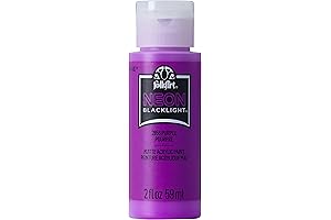 FolkArt Purple Neon Acrylic Craft Paint (2 oz)