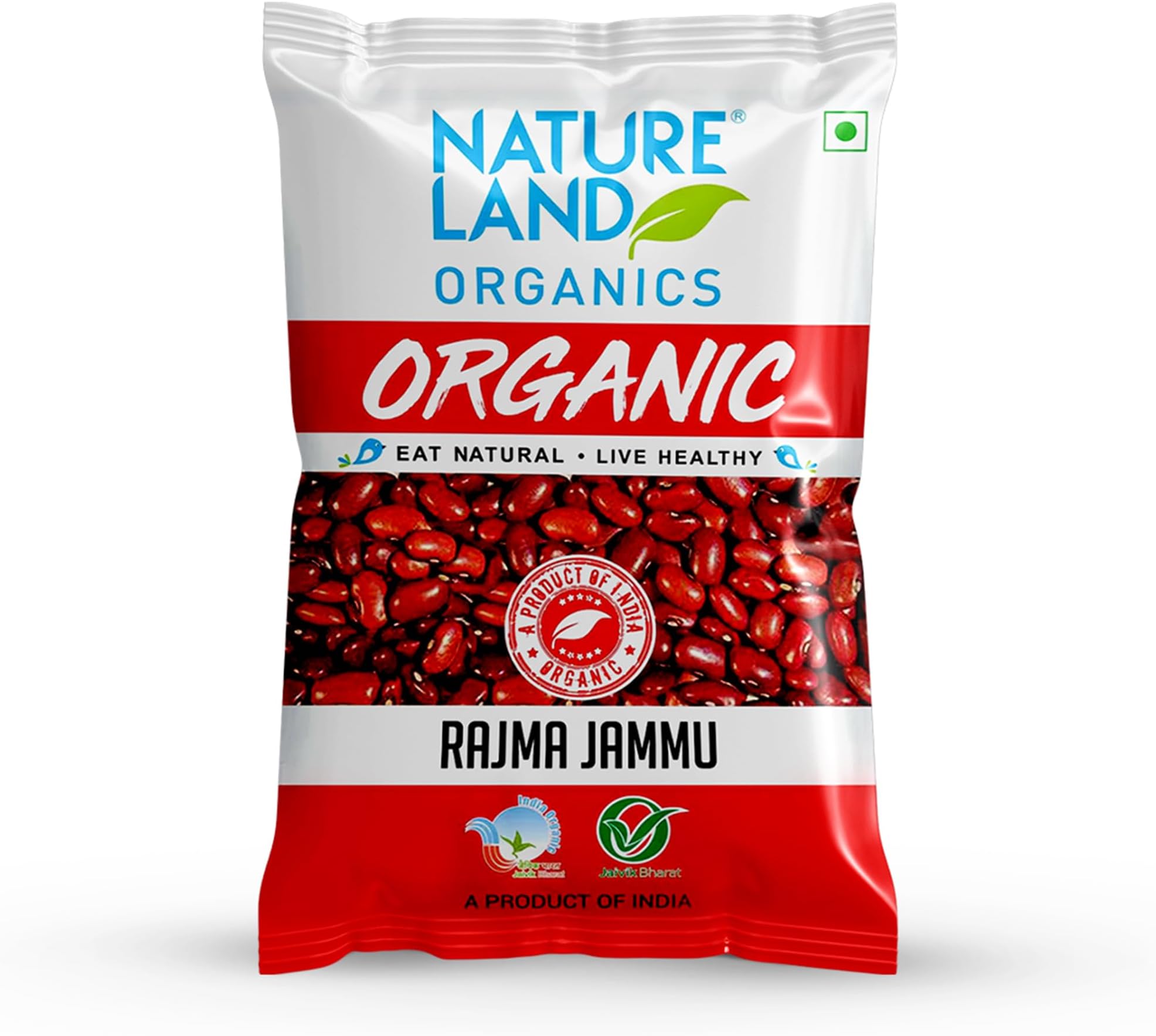 Rajma Jammu 500 Gm - Organic Healthy Rajma