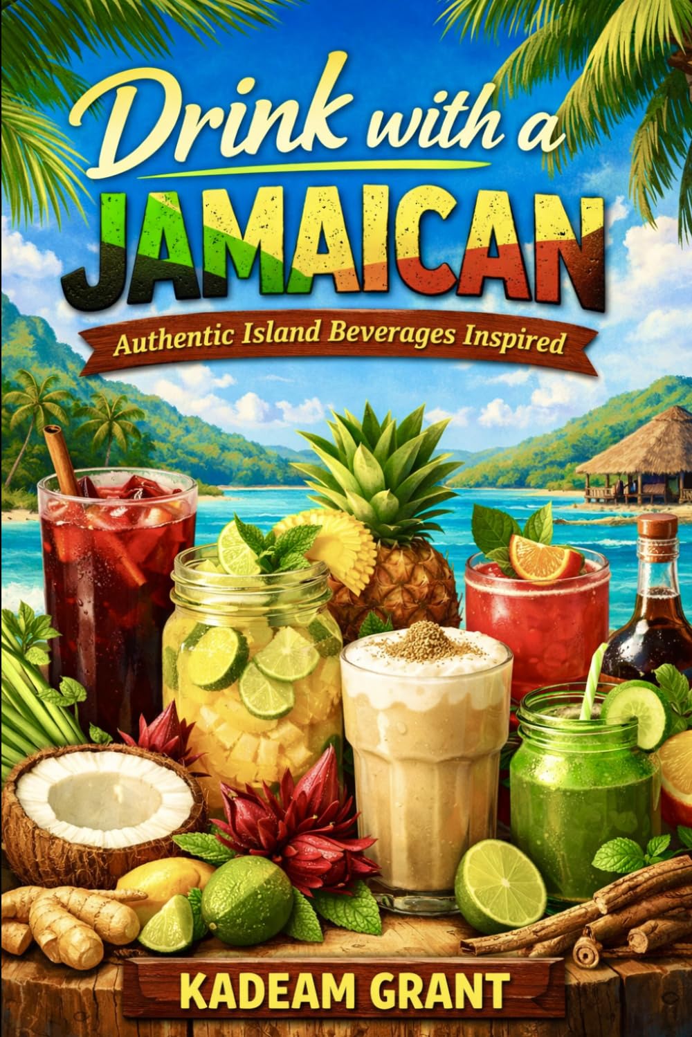 Drink with a Jamaican: Authentic Island Beverages Inspired (Jamaican traditional book)