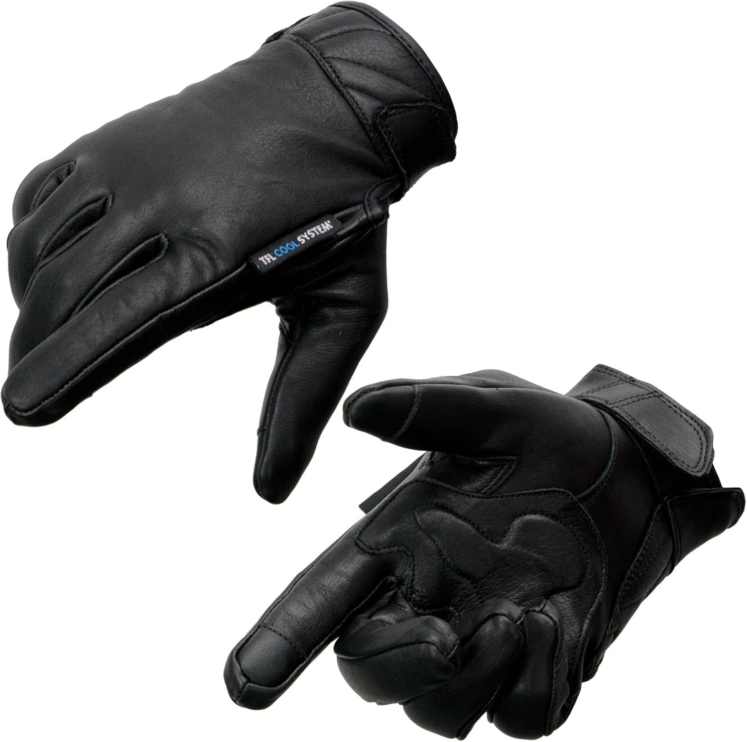 Milwaukee Leather Men's Leather Gloves with Cool Tec Technology (,)