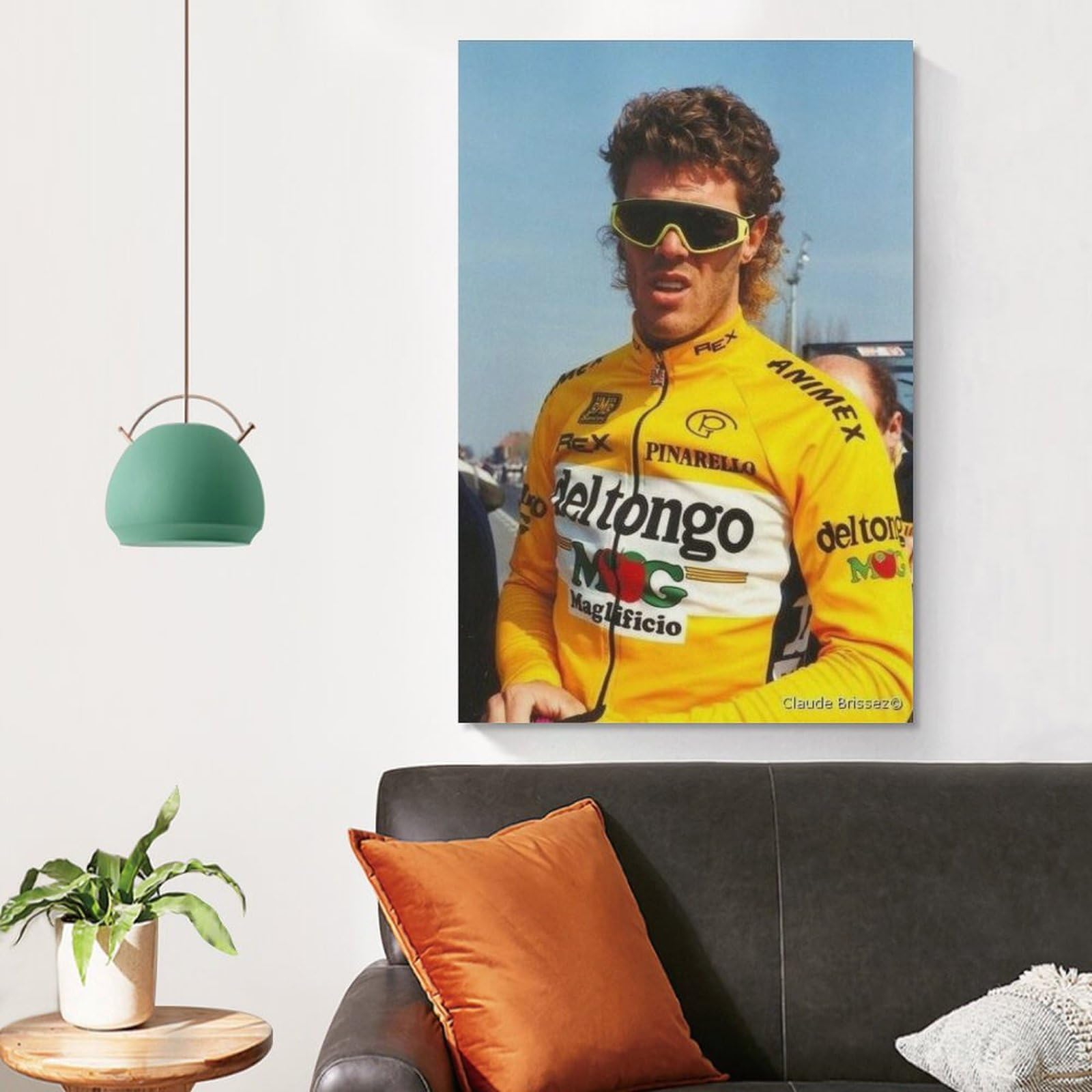 SECOLI Joe Cocker Aquarell Leinwand - Wandbild 20x30cm Ungerahmt