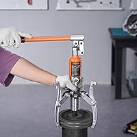 Vista 8 de VEVOR Extractor hidráulico de engranajes, separador de extracción de rodamiento de rueda de capacidad máxima de 5 toneladas, extractor de 2 o 3