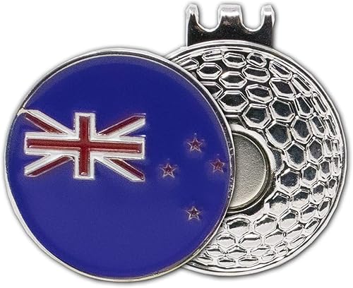 DA VINCI - Clip magnético para sombrero de golf (1.0in), diseño de bandera de países