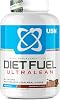 USN Diet Fuel Ultralean Meal Replacement Shake | Chocolate | 2kg with 36 Servings | High Protein, Low Calorie Shake | Calorie-Controlled Diet Support for Weight Loss | 24 Vitamins & Minerals