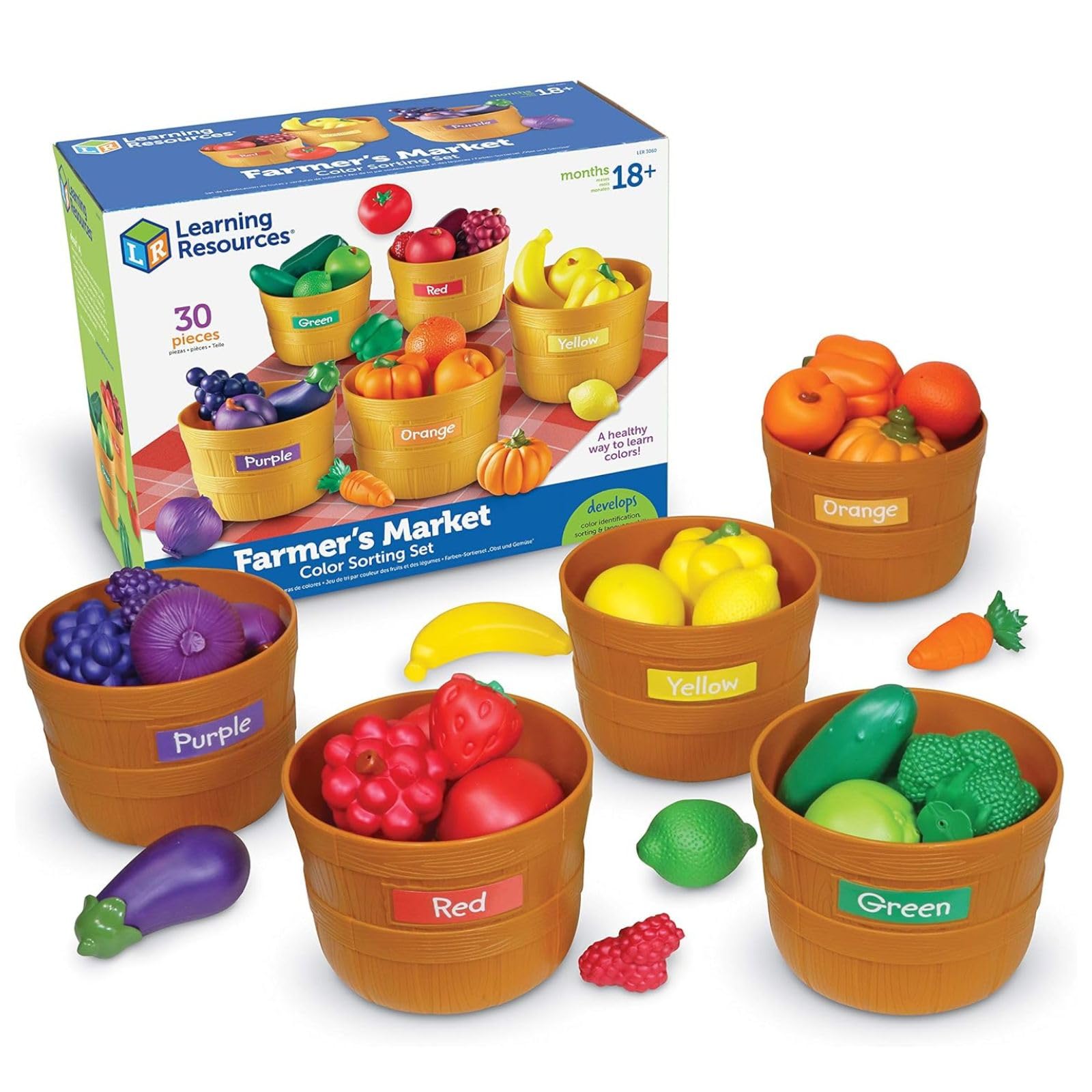 Amazon.co.jp: ラーニング リソーシーズ Farmer's Market Color