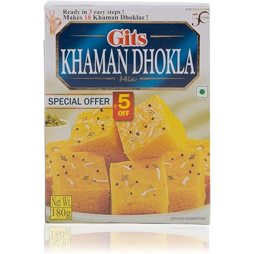Gits Instant Mix Khaman Dhokla 180g