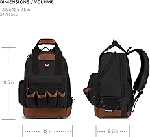 Amazon.com: SwissGear Tool Bag Backpack, Fits Up to 15-Inch Laptop