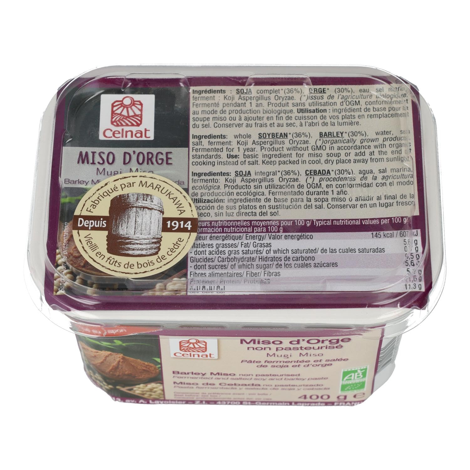 MISO DE CEBADA BIO 400g