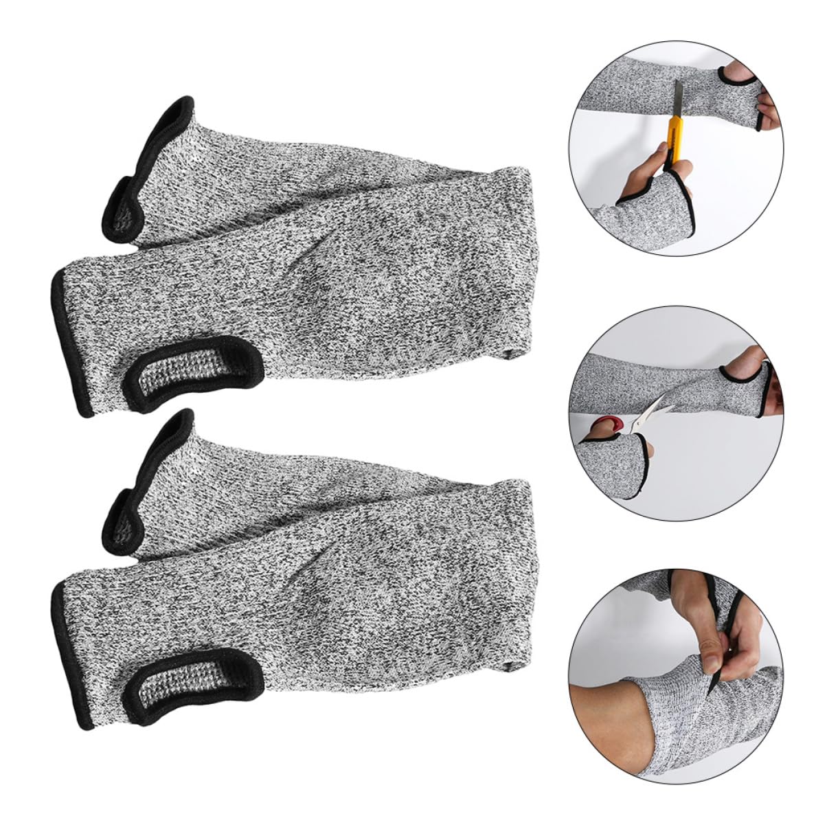 LIFKOME Security Arm Sleeve Cut Protective Cover Lightweight and Breathable Arm Protector for Orchard Picking Assembly Lines and Cutting Protection Scrapes Resistant