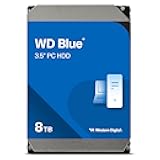 8TB WD Blue PC Internal Hard Drive HDD - 5640 RPM, SATA 6 Gb/s, 256 MB Cache, 3.5