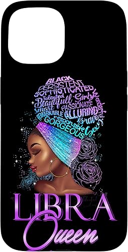 Miniatura 10 de Funda para iPhone 11 Libra Reina Afroamericana Mujer Septiembre Octubre