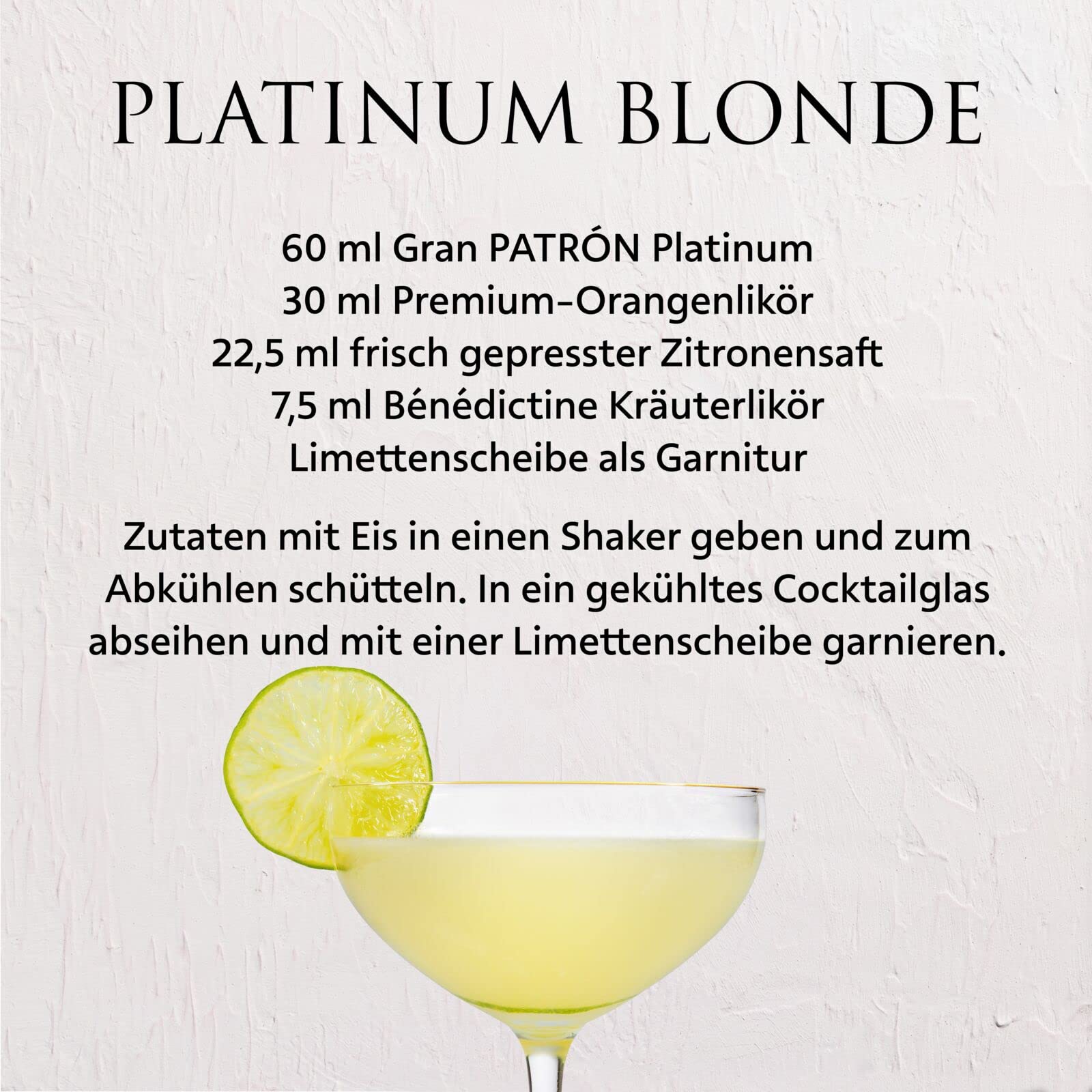 Gran PATRÓN Platinum Ultra-Premium-Tequila aus 100 % besten blauen Weber-Agaven, in Mexiko in kleinen Chargen handdestilliert, 40% Vol., 70 cl/700 ml