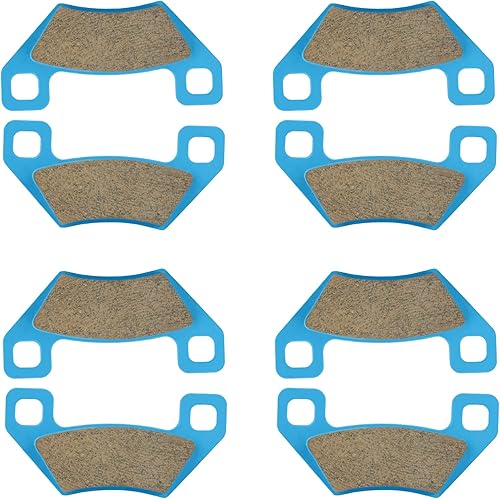 Kit de pastillas de freno de cerámica delanteras y traseras compatibles con Arctic Cat WildcatThundercat 1000, Prowler 700 HDX 700 XTX 2011-2013