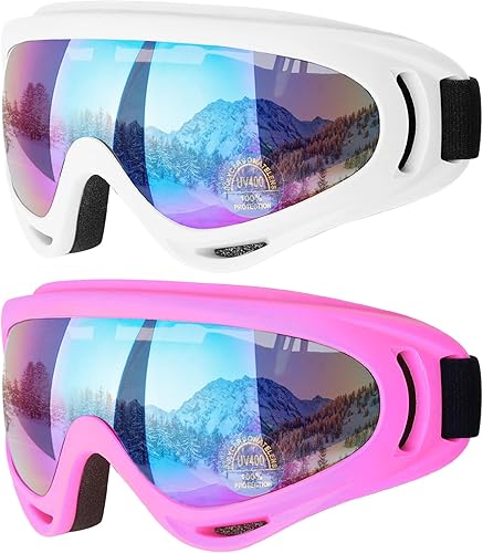 Gafas de esquí, gafas de esquí, gafas de snowboard para hombres, mujeres, jóvenes y niños