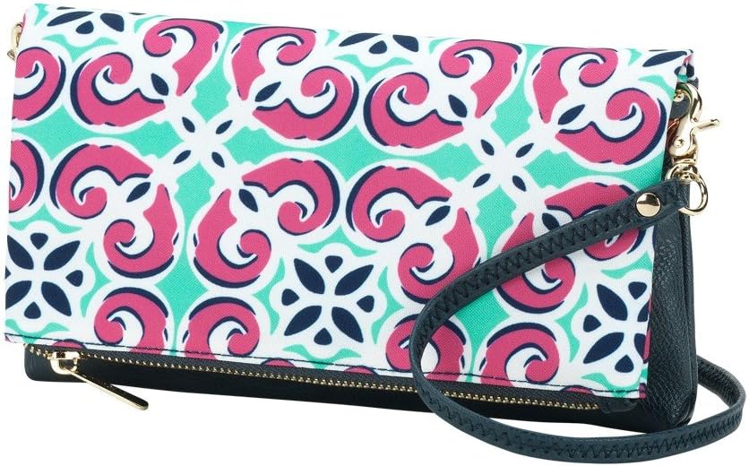Fashion Print Crossbody Purse - Personalization Available! (Mia Tile - Blank)