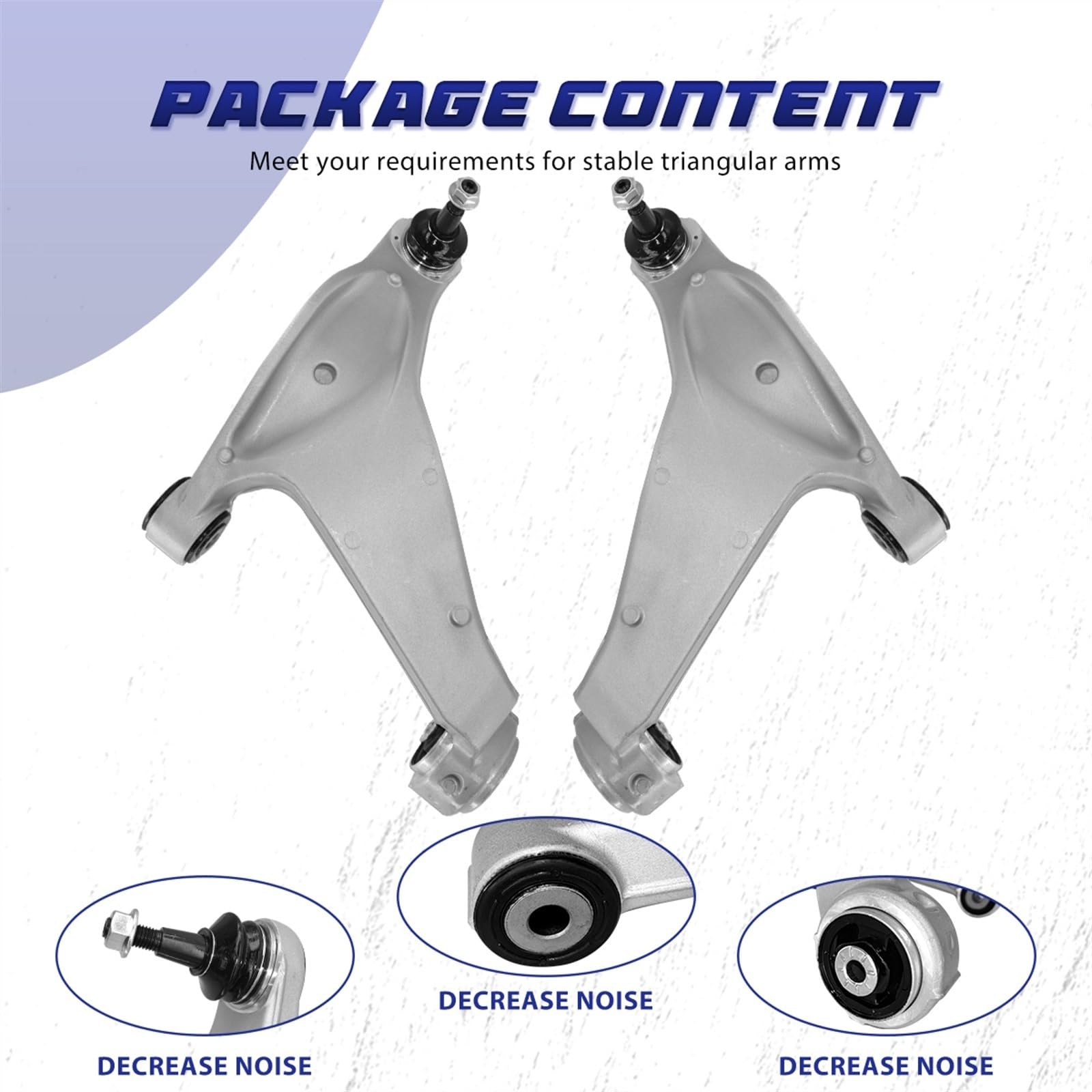 Bracci sospensioni Auto Compatibile con Cadillac per CTS RWD 2008 2009 2010 2011 2012 2013 2014 2015 15250265 Braccio di Controllo Inferiore Anteriore Sospensione Ricambi Auto 15250266