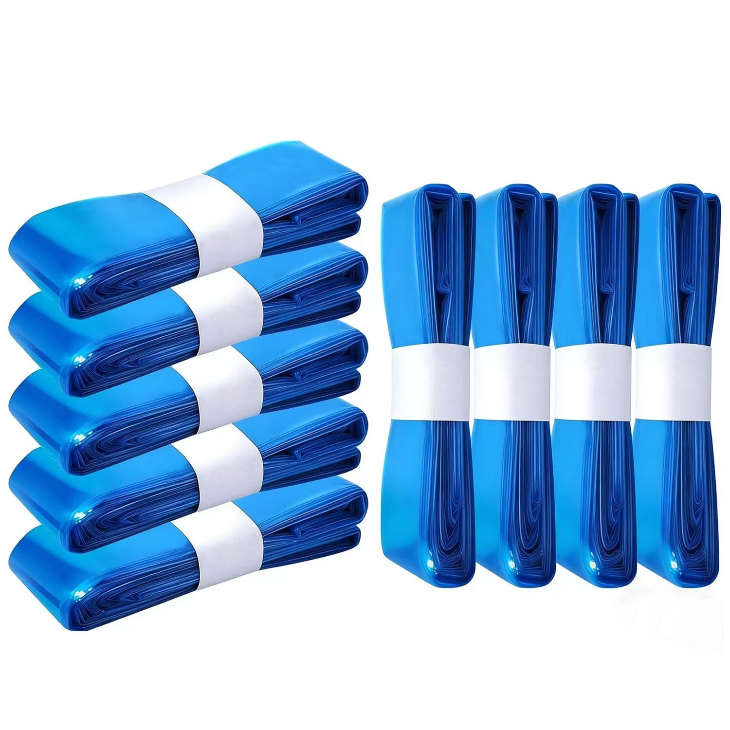 9 Pack Nappy Bin Refills, Diaper Pail Refill Bags, Refills Diaper Pail Disposal Sacks, Compatible with All Models of Trash Bins, Prevent Bacteria