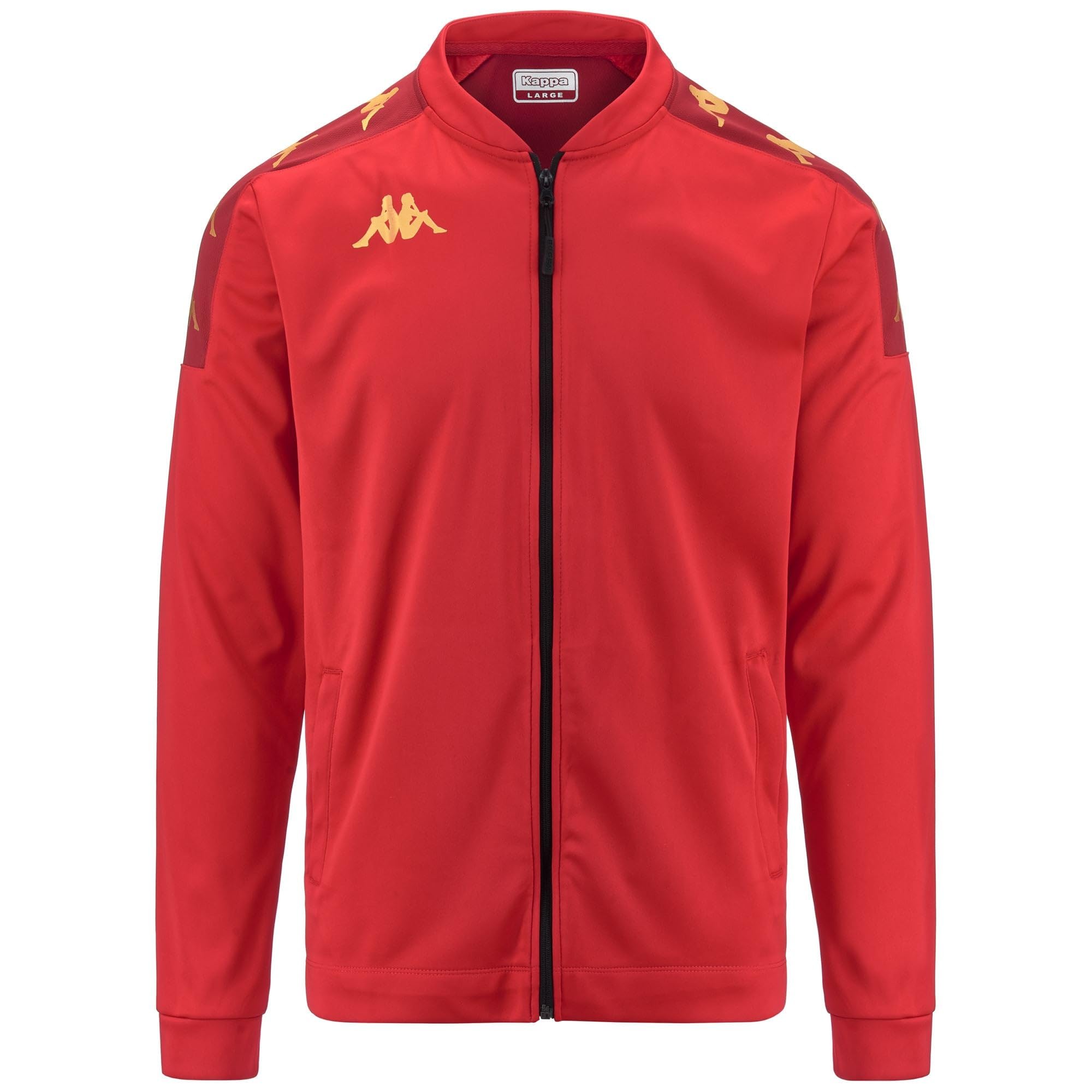 Kappa Sudadera GIULLIO, Sudadera Banda, Rojo, S, Hombre