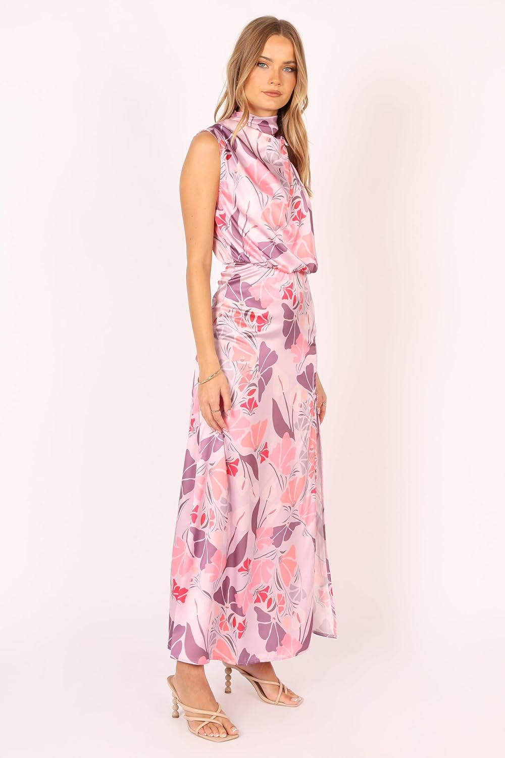 Petal & Pup Womens Amelia Halterneck Maxi Dress - Image 6