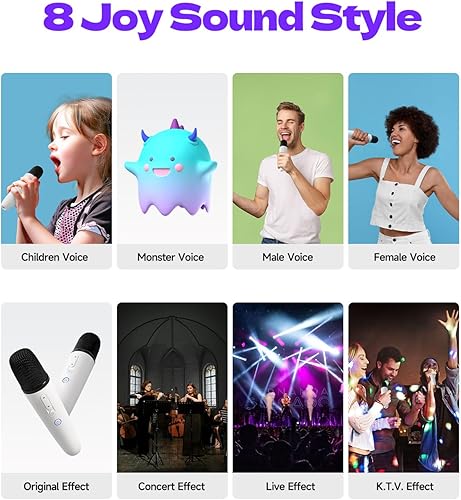 Miniatura 4 de Tesla - Micrófono de karaoke para Tesla con funda portátil, micrófono de karaoke para automóvil con receptor USB A para Tesla Model Y3SX, micrófono